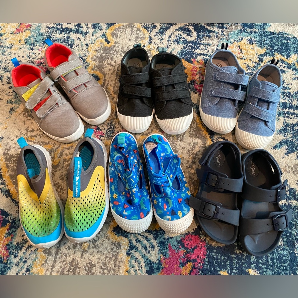Boys Toddler Size 10 shoe bundle.